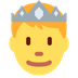 Wie Prinz Emoji auf Twitter aussieht.