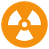 How Radioactive emoji looks on Twitter.