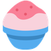 How Shaved Ice emoji looks on Twitter.