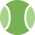 Wie Tennisball Emoji auf Twitter aussieht.