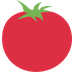 How Tomato emoji looks on Twitter.