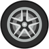 How Wheel emoji looks on Twitter.