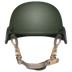 How Military Helmet emoji looks on Whatsapp.