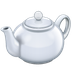 How Teapot emoji looks on Whatsapp.