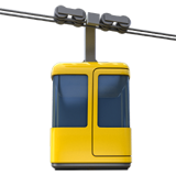 How Aerial Tramway emoji looks on Apple.