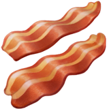 How Bacon emoji looks on Apple.