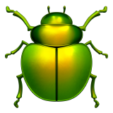 How Beetle emoji looks on Apple.