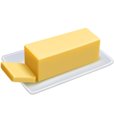 Wie Butter Emoji auf Apple aussieht.