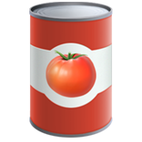 How Canned Food emoji looks on Apple.