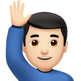 🙋 Person raising hand emojis 🙋🏻🙋🏼🙋🏽🙋🏾🙋🏿🙋‍♂️🙋‍♀️