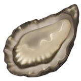 How Oyster emoji looks on Apple.