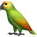 How Parrot emoji looks on Apple.