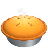 How Pie emoji looks on Apple.