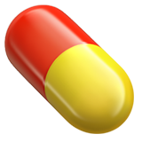 How Pill emoji looks on Apple.