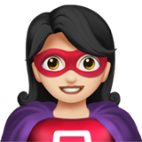 🦸‍♀️ Super-Heroína Emoji