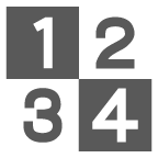 How Input Numbers emoji looks on Au-Kddi.