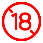 No One Under Eighteen Emoji 