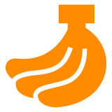 A quoi ressemblent les emoji Banane sur Docomo.