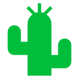 A quoi ressemblent les emoji Cactus sur Docomo.