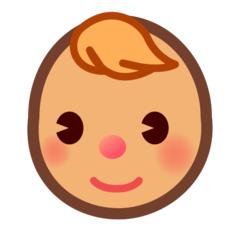 Baby: Medium Skin Tone Emoji 👶🏽