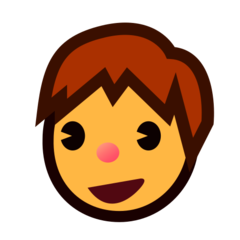 How Boy emoji looks on Emojidex.