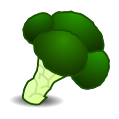 How Broccoli emoji looks on Emojidex.