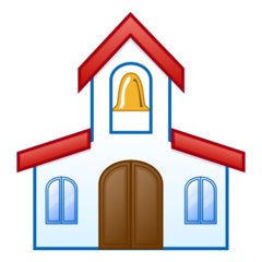 How Church emoji looks on Emojidex.