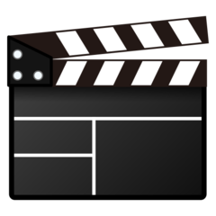 clapperboard emoji