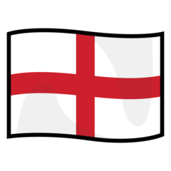 How Flag: England emoji looks on Emojidex.