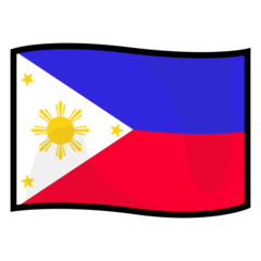 Bagaimana Flag: Philippines emoji terlihat di Emojidex.