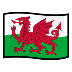 Bagaimana Flag: Wales emoji terlihat di Emojidex.