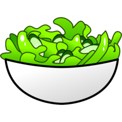 How Green Salad emoji looks on Emojidex.