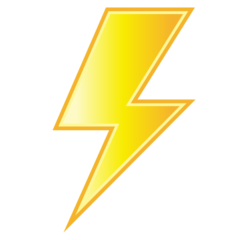 How High Voltage emoji looks on Emojidex.