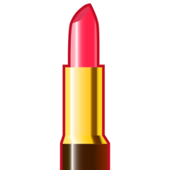 How Lipstick emoji looks on Emojidex.