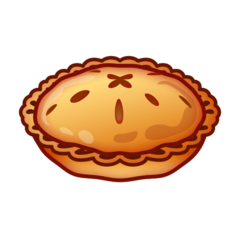 How Pie emoji looks on Emojidex.