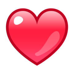 Rødt hjerte Emoji ❤️