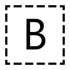 How Regional Indicator Symbol Letter B emoji looks on Emojidex.