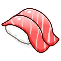 Come Sushi emoji appare su Emojidex.