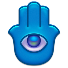 Wie Hamsa Emoji auf Emojipedia aussieht.