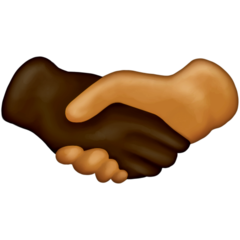 🫱🏾‍🫲🏼 Handshake: Medium-Dark Skin Tone, Medium-Light Skin Tone on  Microsoft Windows 11 22H2