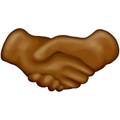 🫱🏿‍🫲🏻 Handshake: Dark Skin Tone, Light Skin Tone on Microsoft