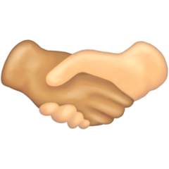 🫱🏻‍🫲🏾 Handshake: Light Skin Tone, Medium-Dark Skin Tone on Google Noto  Color Emoji 15.0