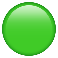 Green Circle Emoji 🟢