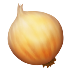 How Onion emoji looks on Emojipedia.