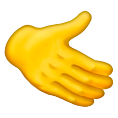 Jak wygląda emoji Dłoń skierowana w prawo w Emojipedia.