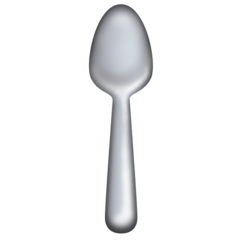 Bagaimana Spoon emoji terlihat di Emojipedia.