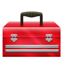 How Toolbox emoji looks on Emojipedia.