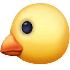 How Baby Chick emoji looks on Facebook.