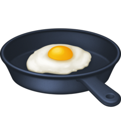 Hoe Koken emoji eruit ziet op Facebook.