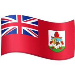 Hoe Vlag: Bermuda emoji eruit ziet op Facebook.